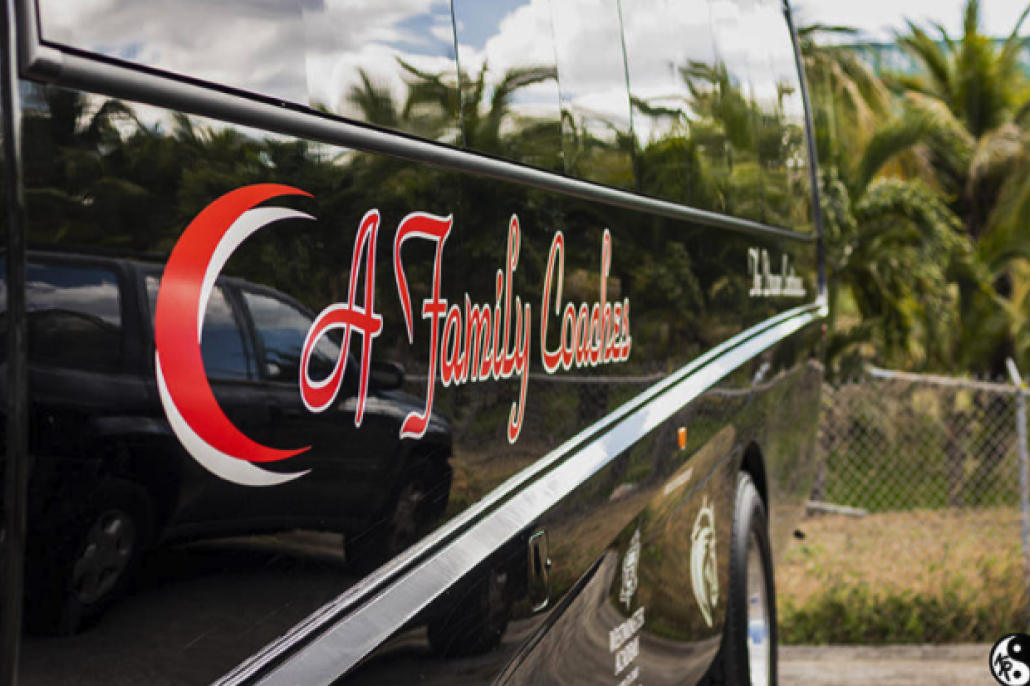 Charter Bus in Miami