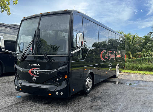 Charter Bus Rental Near Me